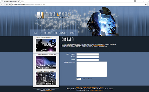 Creazione sito web