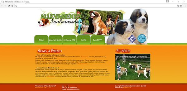 sito web cani