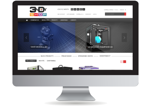 Realizzazione grafica sito